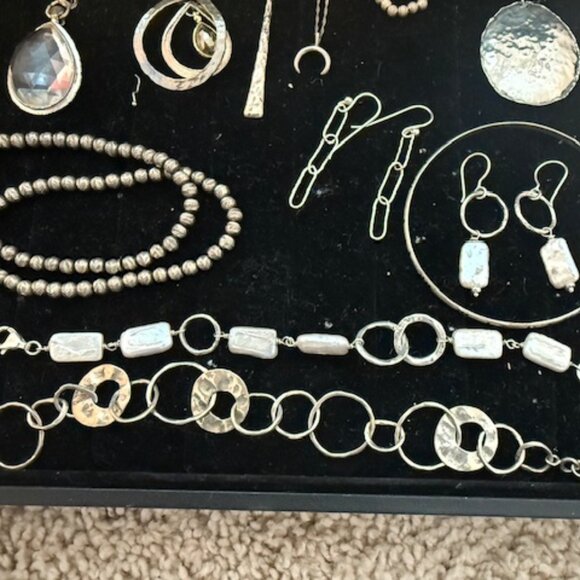Sterling Silver Opulenza BUNDLE - Necklaces, Bracelets, Earrings - Picture 3 of 3